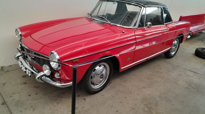 Visitem-nos na Automobilia de Aveiro. Viatura exposta: Fiat 1500 Cabriolet.